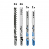 Bosch 18-dielna súprava pílových listov T 144 D/T 101 B/T 121 BF/T 118 B 2607011439