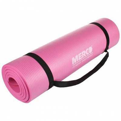 Merco Yoga NBR 10 Mat podložka na cvičenie ružová varianta 40622