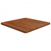 vidaXL Štvorcová stolová doska tmavohnedá 60x60x2,5 cm lakovaný dub - Hnedá - 52968-8005
