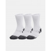 Unisex ponožky UA Performance Tech 3pk Crew-WHT-ihneď
