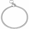 HS Obojok retiazkový, sťahovací, 3mm/45cm, malé oko, chrómovaná oceľ