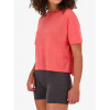 Merino tričko dámske Mons Royale Zephyr Merino Tencel Boxy T-Shirt - watermelon
