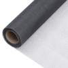 vidaXL Sieť proti hmyzu sklené vlákno 80x2000 cm sivá