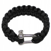 MFH paracord kovová spona 2,3 cm čierna