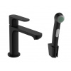 Hansgrohe Rebris S Umývadlová batéria s bidetovou spŕškou, matná čierna 72215670-HG