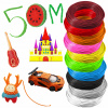 NÁPLNE DO PERA 3D PLA FILAMENT 3D PEN 1,75MM 10x5M 50M BLOW