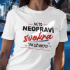 Tričko s potlačou SVOKRA OPRAVÁRKA Pánsky Biela S