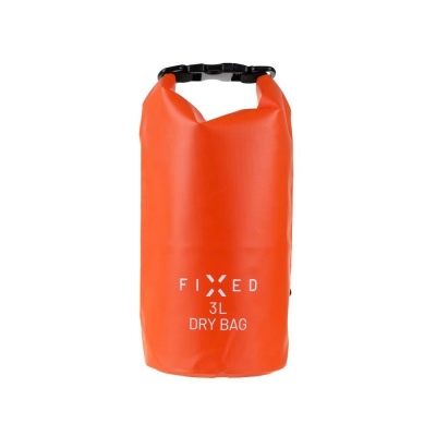 Vodeodolný vak FIXED Dry Bag 3L, oranžová