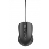Myš GEMBIRD MUS-4B-01, drôtová, optická, 1200 dpi, USB, čierna Genius