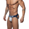 Jocksy Addicted AD714 Super Bulk 2.0 Jock biele M, pánske jocksy s push-up efektom