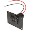 ProCar Zabudovateľná USB zásuvka do auta Prúdová zaťažiteľnosť (max.)=3 A Vhodný pre USB-A; 67332601