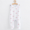 Dojčenské dupačky New Baby Classic II raspberry Ružová 80 (9-12m)