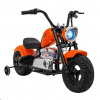 Elektrická motorka Chopper Warrior – oranžová