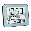 TFA Dostmann TFA 60.4512.54 Timeline MAX - Rádiom riadené hodiny na stenu (sivé)