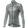 Pánska cyklo bunda, Castelli 20058 ARIA SHELL, 870 – šedo strieborná, 3XL