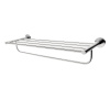Nimco UNIX NEREZ polička na uteráky s madlom 65,4cm, nerez, UNM 13063-10 UNM 13063-10