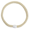 Gumička do vlasov Kknekki Slim Ivory