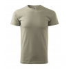 MALFINI BASIC 129 / Tričko, pánske - svetlá khaki 4XL