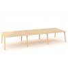 Interier Říčany Pracovné stoly Bench ALFA ROOT 420x160cm, dub