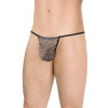 Pánske tangá 4531 - grey panther OneSize