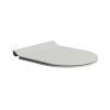 GSI PURA COLOR PURA WC sedátko, SLIM, Soft Close, Quick Release, cenere mat/chróm MS86CSN17