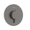Hansgrohe Ecostat Comfort S Sprchová batéria pod omietku, s termostatom, kefovaný čierny chróm 33714340-HG
