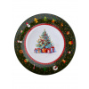 Zázračné Vianoce Vianočný dezertný tanier - Zelený, NOVINKA