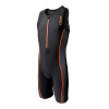 Zone3 Ltd Kids Adventure Trisuit - BLACK/HI-VIS ORANGE Veľkosť: S
