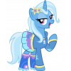 CUKROVÁ TLAČ jedlý obrázok na tortu Cukrová hmota My Little Pony Trixie 1 + MENO