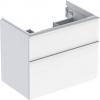 Geberit iCon - Umývadlová skrinka, 740x615x476 mm, 2 zásuvky, lesklá biela 502.304.01.2