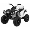 RAMIZ ELEKTRICKÁ ŠTVORKOLKA - ATV - NAFUKOVACIE KOLESÁ - BIELA 2x45W BATÉRIA - 12V7Ah - 2023