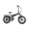 Skladací celoodpružený elektrický bicykel Vitilan I7 Pro Farba: Čierna