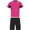 Roly Pánsky a detský futbalový set dres + šortky BOCA, viac farieb Farba: FUCHSIA/BLACK, Veľkosť: 8