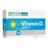 PLUS LEKÁREŇ Vitamín D3 2000 I.U. cps 90 ks