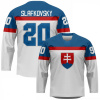 Slovensko - Juraj Slafkovsky 2022 Replica Fan Dres Biely 7XS - 3-4r.