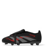 adidas Predator League Fold-Over Tongue Junior Firm Ground Football Boots Black/Grey 4 (36.5)