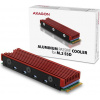 AXAGON CLR-M2, hliníkový pasívní chladič pro M.2 2280 SSD