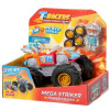 T-Racers: 2 v 1 super jeep s figúrkou - Mega Striker