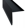 Záveterná lišta pod krytinu r.š. 310 mm - štítové lemovanie pre škridlové krytiny - Eleganz, RAL 9005 Čierna