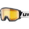 Lyžiarske okuliare UVEX athletic LGL 19/20 Čierna / oranžová