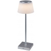 Rabalux Taena stolová lampa 1x4 W biela-strieborná 76013