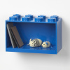 LEGO 41151731 Brick 8 závesná polica - modrá