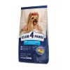CLUB 4 PAWS Premium pre dospelé psy miniatúrnych a malých plemien s lososom 14 kg (5740)