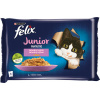 FELIX Fantastic JUNIOR kura a losos v želé 4 x 85 g