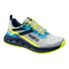 Topánky Sparco S-PIKE TURINI 02, strieborné/modro/fluo limetkové