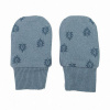 LODGER Dojčenské rukavičky Mittens Print Rib Ocean