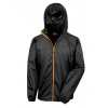 Urban HDi Quest Lightweight Stowable Jacket , black/orange, S Farba: black/orange, Velkost: S