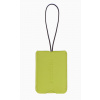 Identifikátor batožiny z ekokože, limetkový