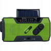 PRENOSNÉ SOLÁRNE RÁDIO S KĽUKOU, ALARMOM, DYNAMOM, NÚDZOVOU BATERKA A POWERBANKOU 3v1