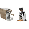 Stone Espresso Mine Premium Wood + Eureka Mignon Zero 65 Speedy, CR chrome
